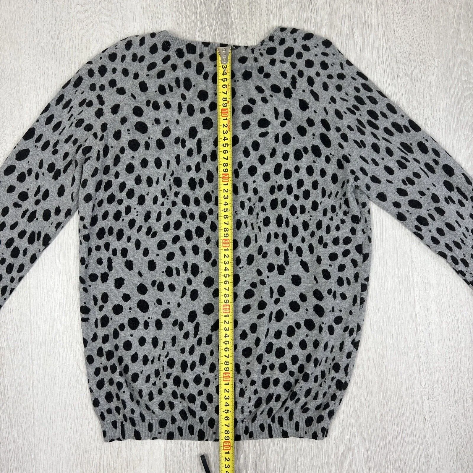 Oxford Womens Cashmere Blend Womens Knit Sweater Size 10