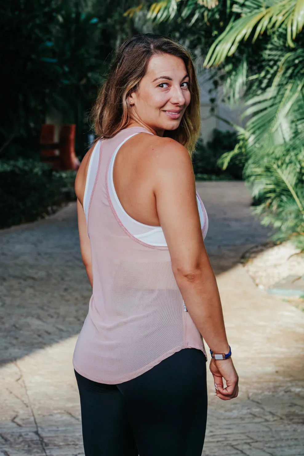 Palm Smile Tech Racerback Vest