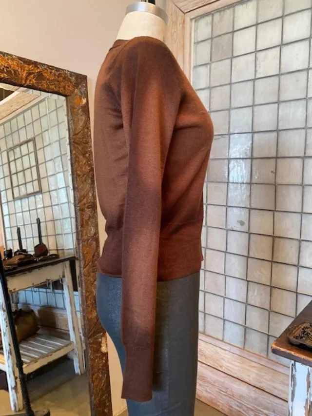 Parker Blue Lolita Cashmere Cardigan Sweater