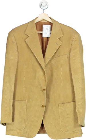 Paul & Shark Beige Corduroy Blazer UK XXL