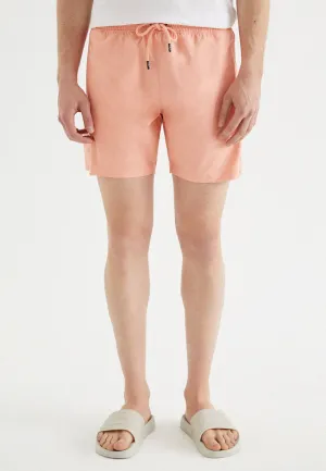 Pembe Basic Regular Fit Erkek Deniz Şortu SOLID
