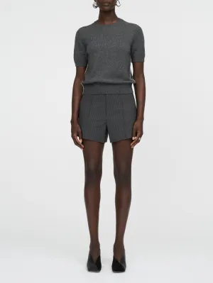 Petite T in Charcoal
