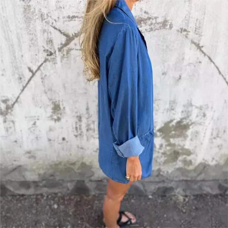 Petra | Casual Denim Blazer