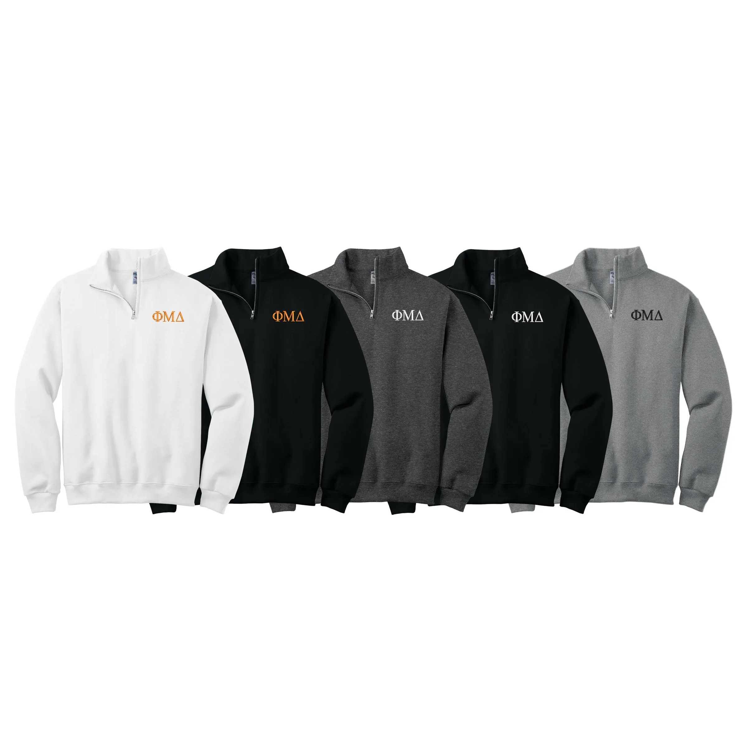Phi Mu Delta Quarter Zip Sweatshirt