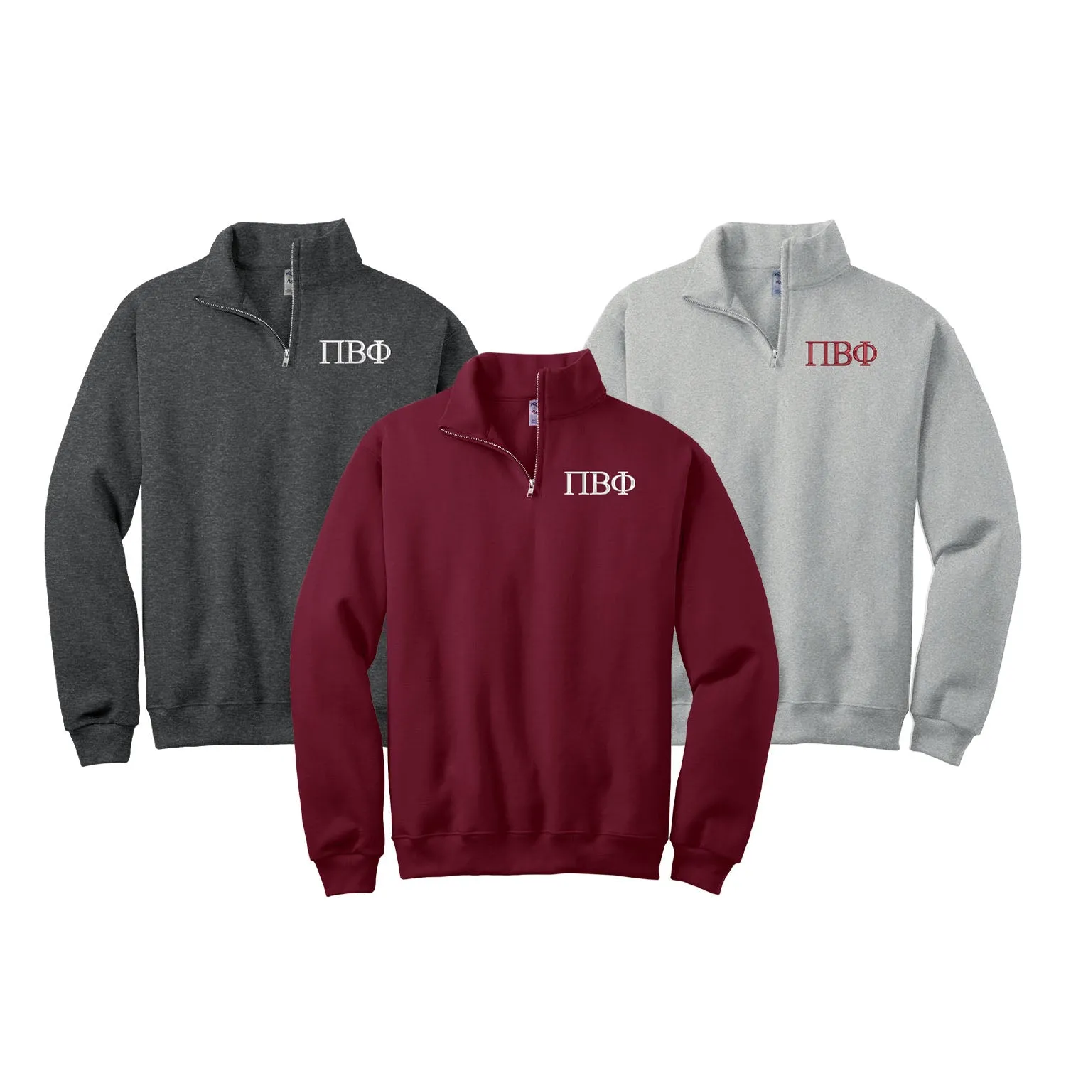 Pi Beta Phi Qzip Sweatshirt