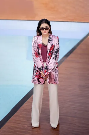Pink Flambe - Oversized Suit
