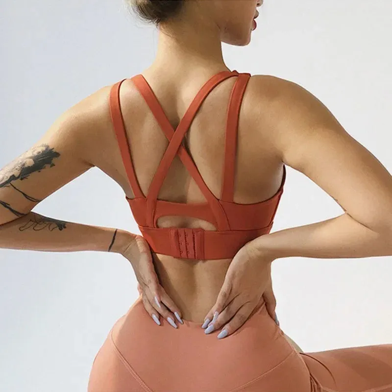 Plus Size Cloud Hide Yoga Bra for Women
