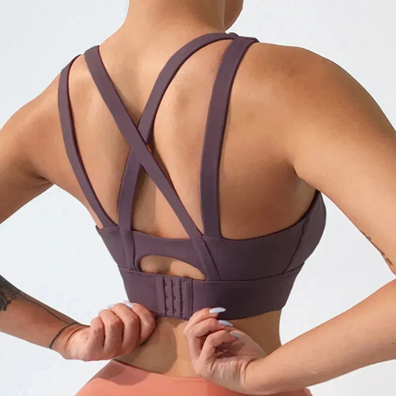 Plus Size Cloud Hide Yoga Bra for Women