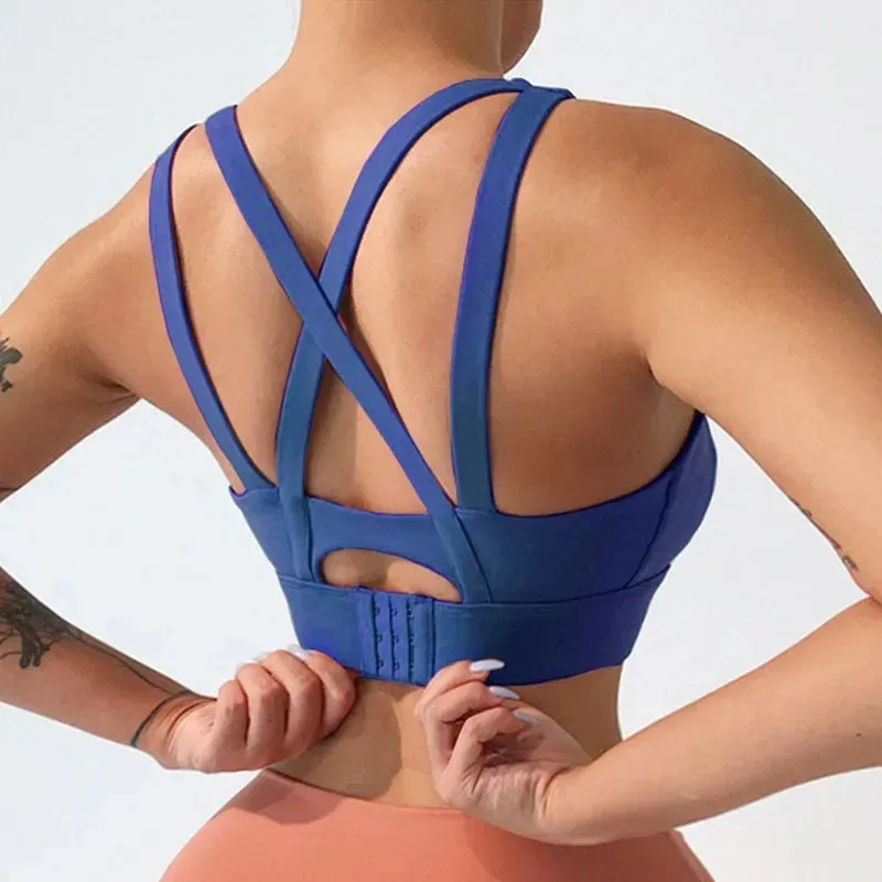 Plus Size Cloud Hide Yoga Bra for Women