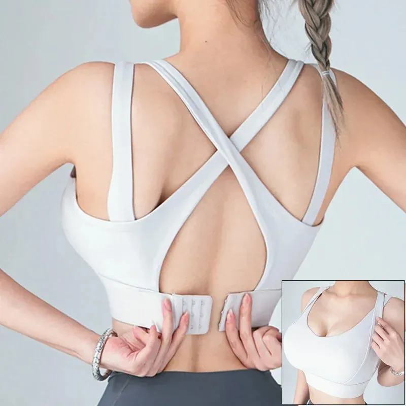 Plus Size Cloud Hide Yoga Bra for Women