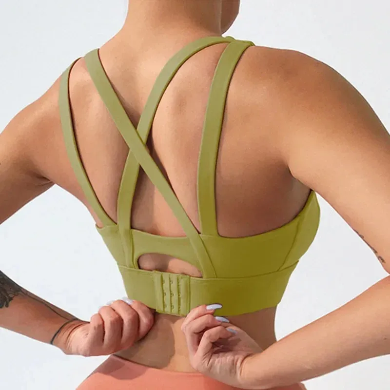 Plus Size Cloud Hide Yoga Bra for Women