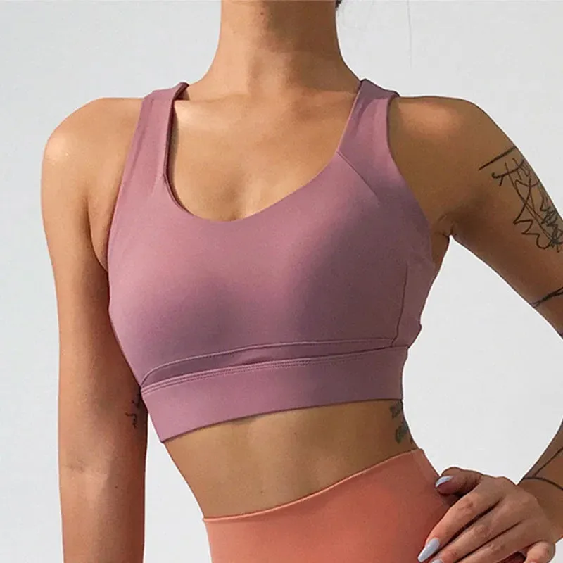 Plus Size Cloud Hide Yoga Bra for Women