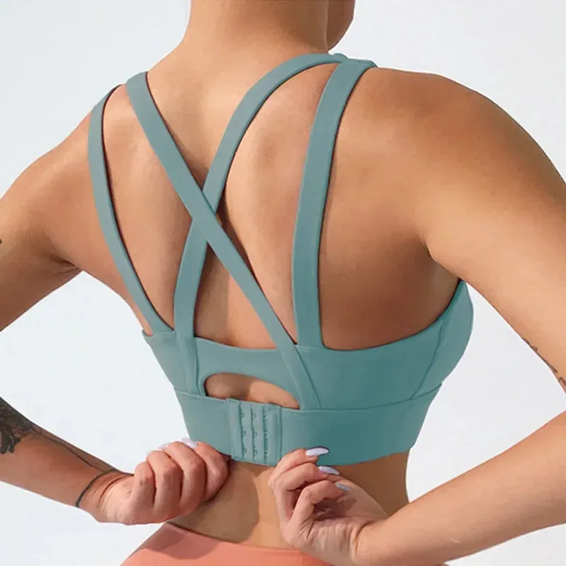 Plus Size Cloud Hide Yoga Bra for Women