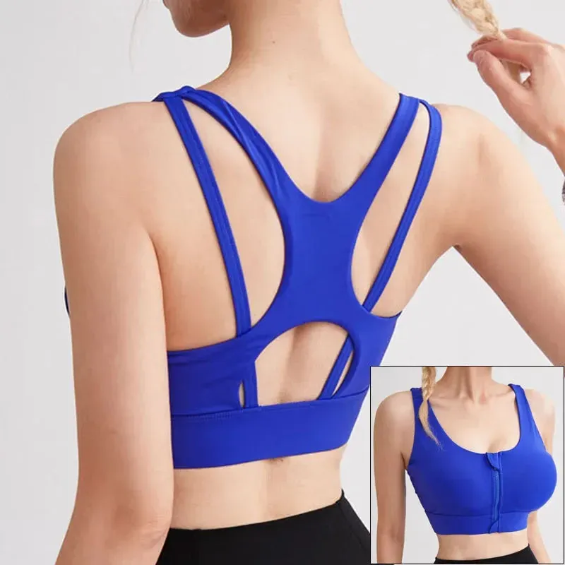 Plus Size Cloud Hide Yoga Bra for Women
