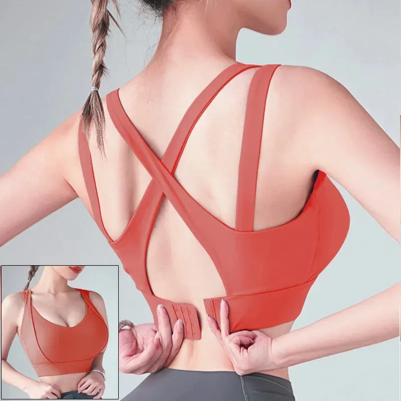 Plus Size Cloud Hide Yoga Bra for Women