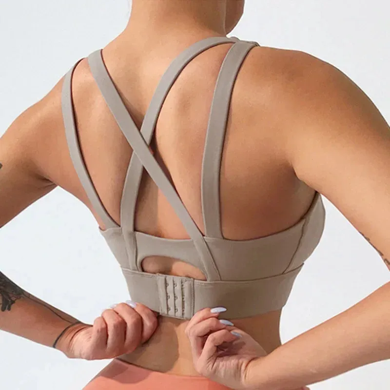 Plus Size Cloud Hide Yoga Bra for Women
