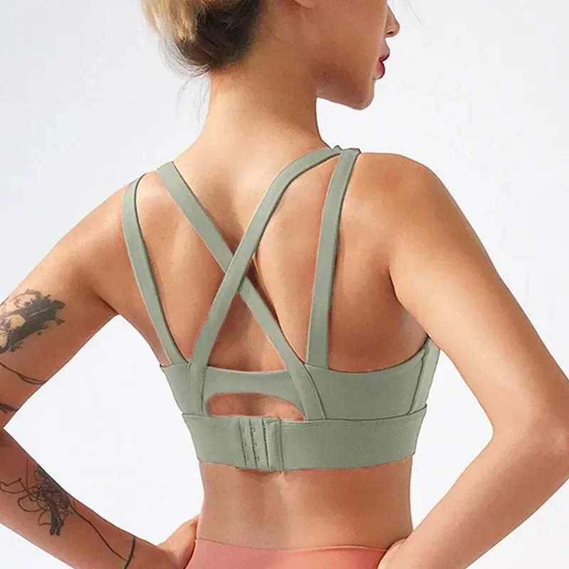 Plus Size Cloud Hide Yoga Bra for Women