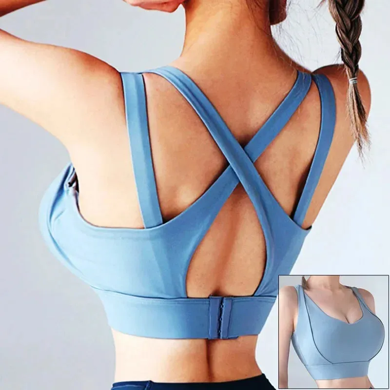 Plus Size Cloud Hide Yoga Bra for Women