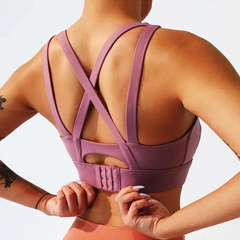 Plus Size Cloud Hide Yoga Bra for Women