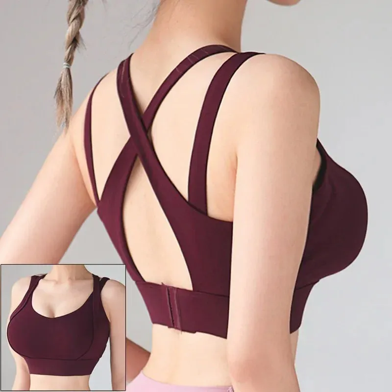 Plus Size Cloud Hide Yoga Bra for Women