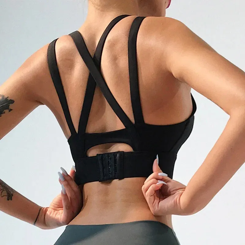 Plus Size Cloud Hide Yoga Bra for Women