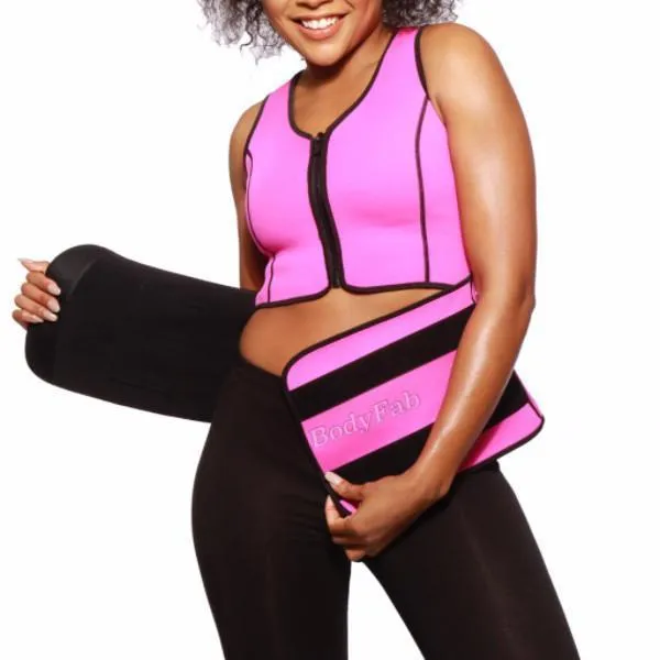Plus Size Full Upper Body Sauna Vest - Waist Trainer and Sauna Suit in ONE!
