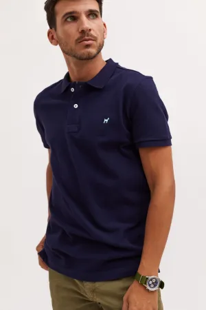 Polo Garment Dyed Marino