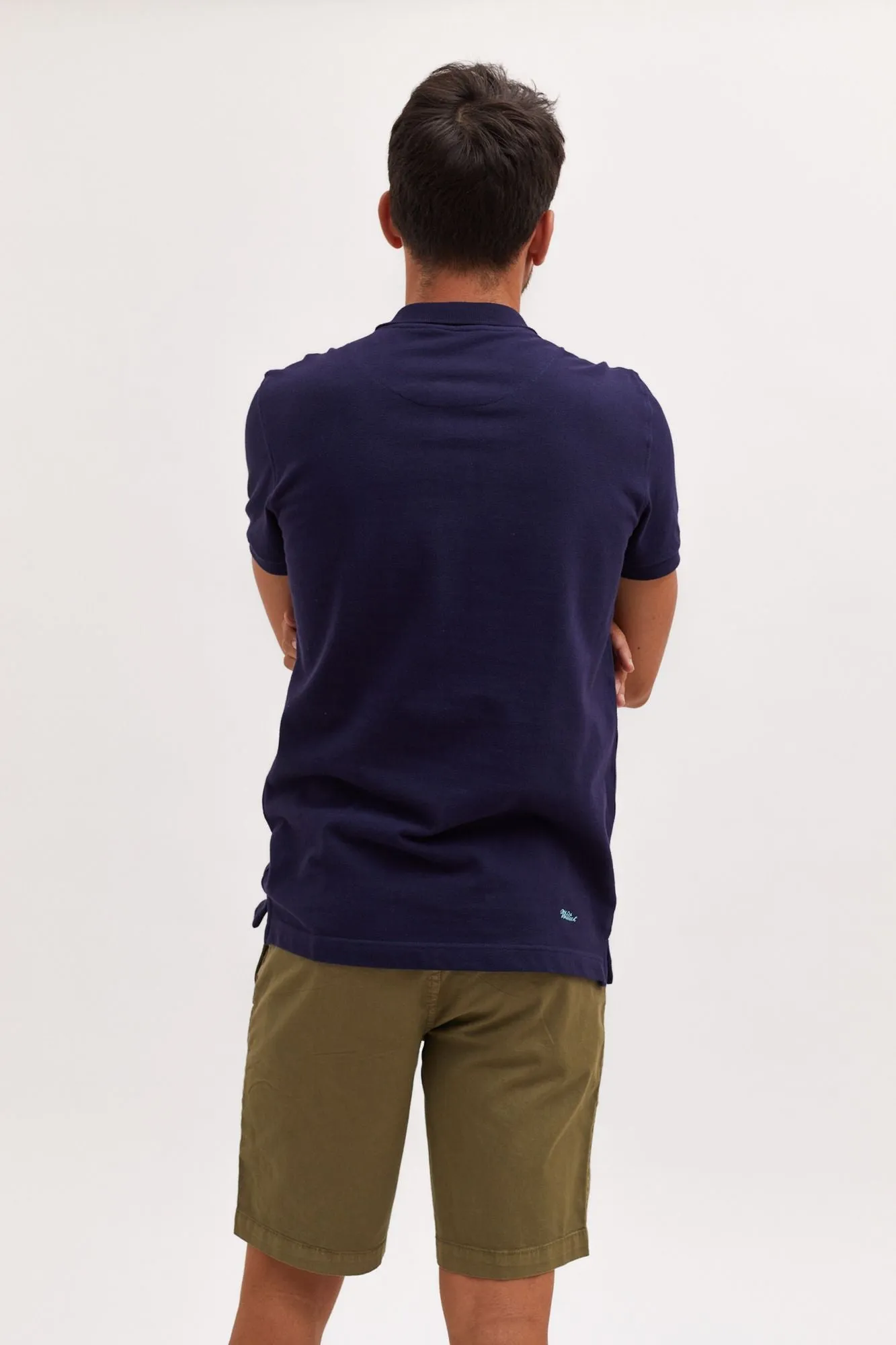 Polo Garment Dyed Marino