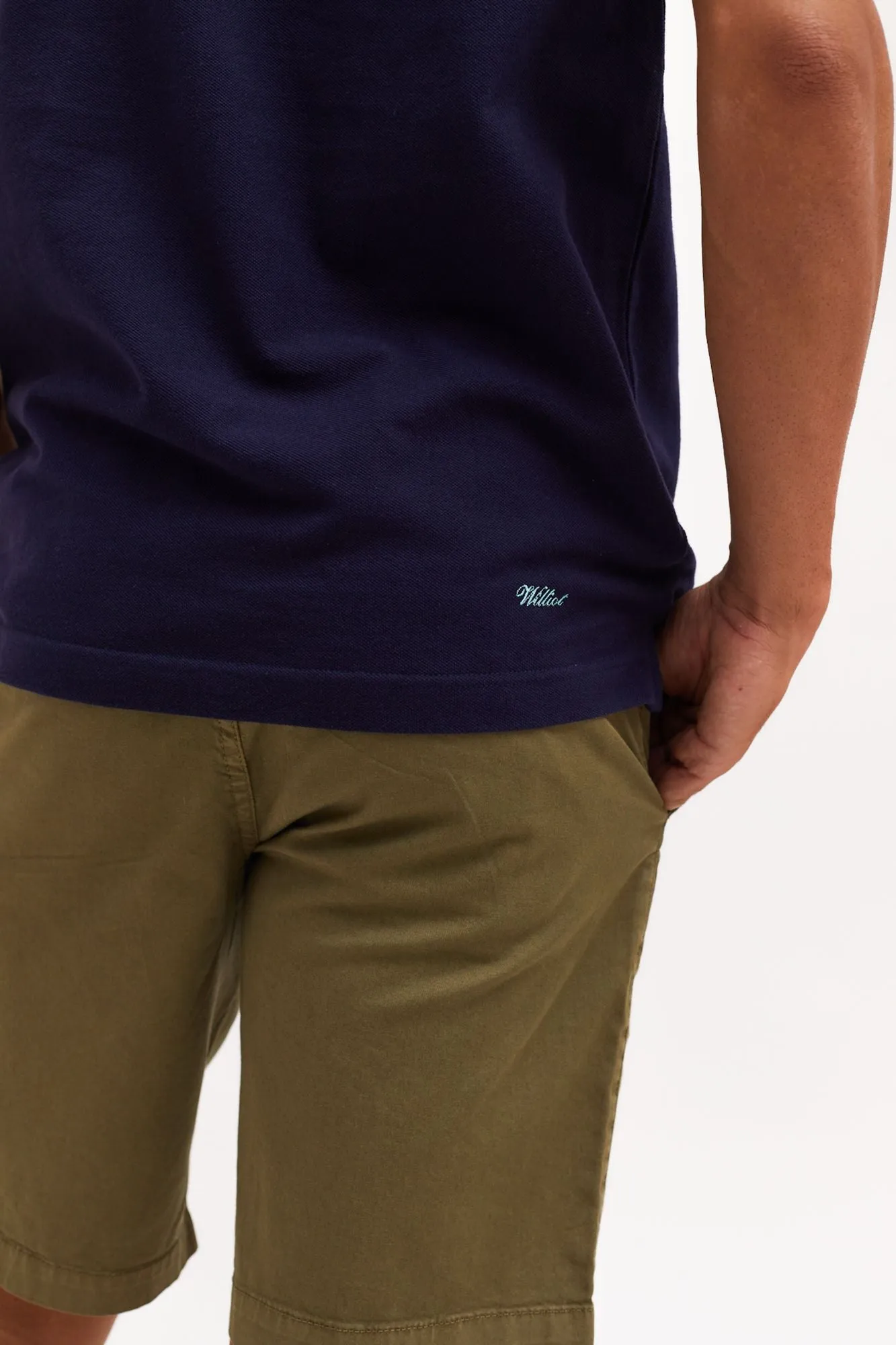 Polo Garment Dyed Marino