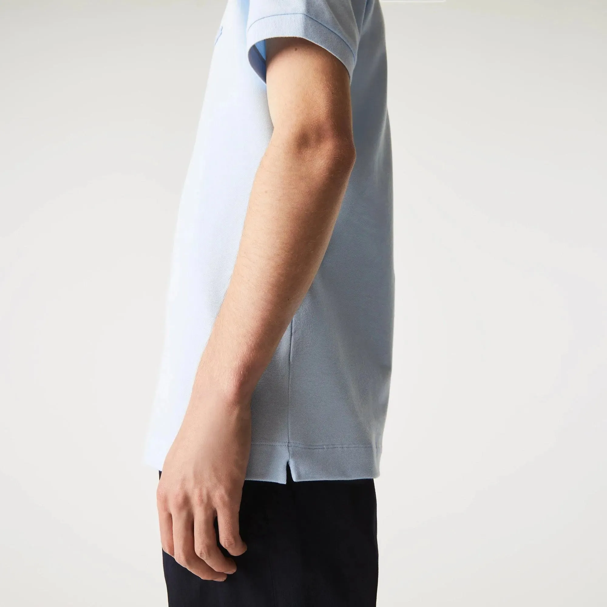 Polo Lacoste Paris Regular Fit Bleu Clair