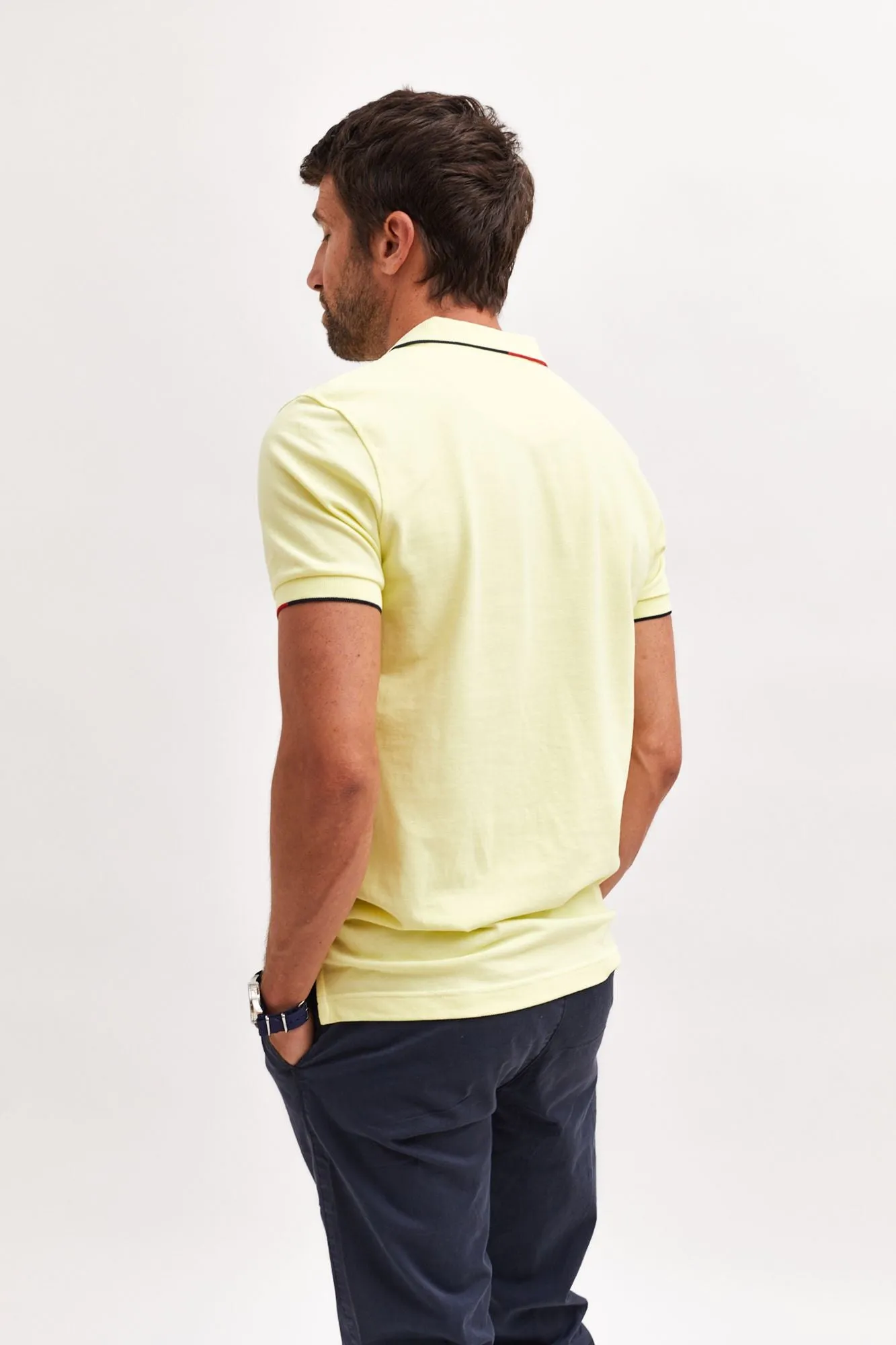 Polo Life Amarillo Suave