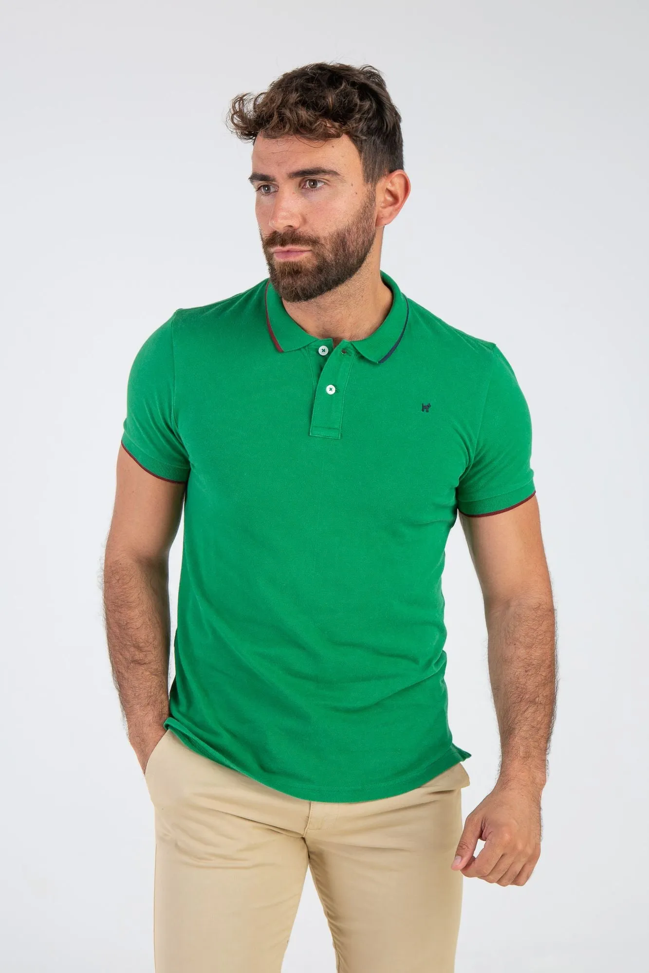 Polo Life Verde Botella