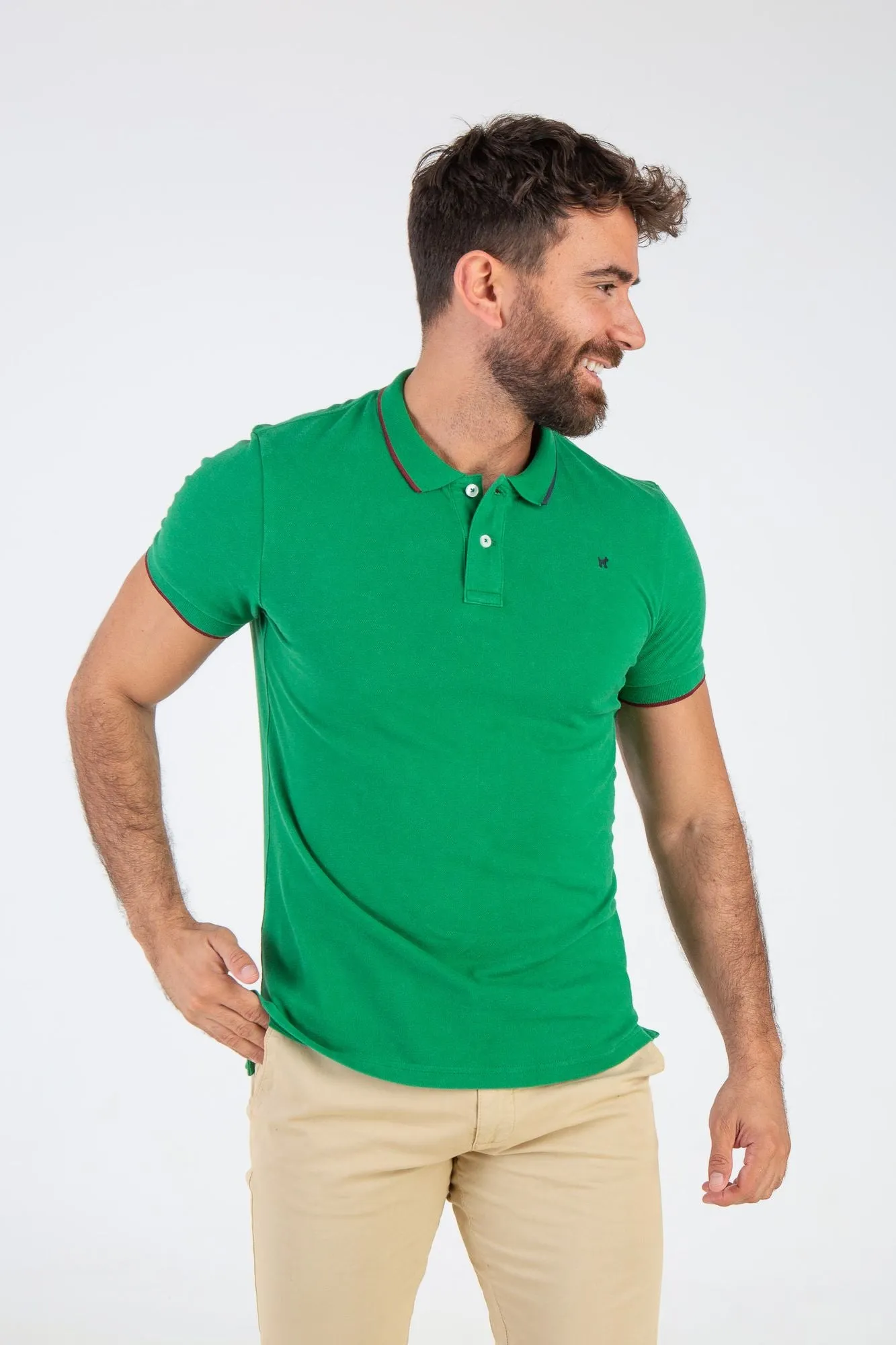 Polo Life Verde Botella