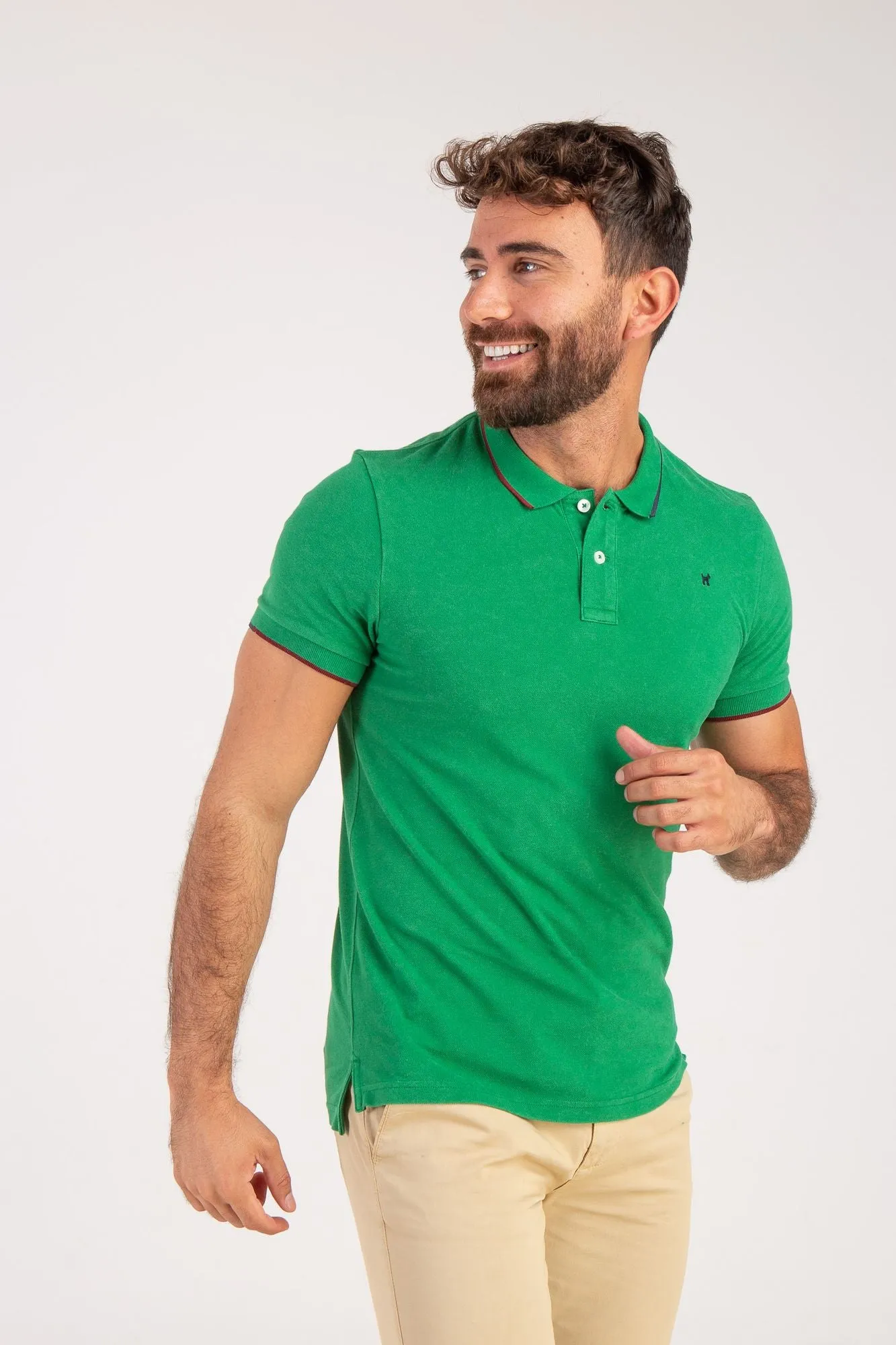 Polo Life Verde Botella
