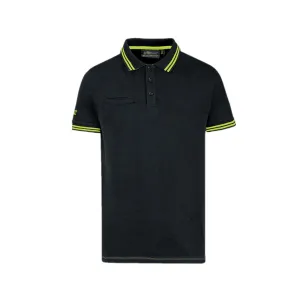 Polo manica corta estiva colore giallo, arancio o verde taglie da M a 2XL Upower WAY