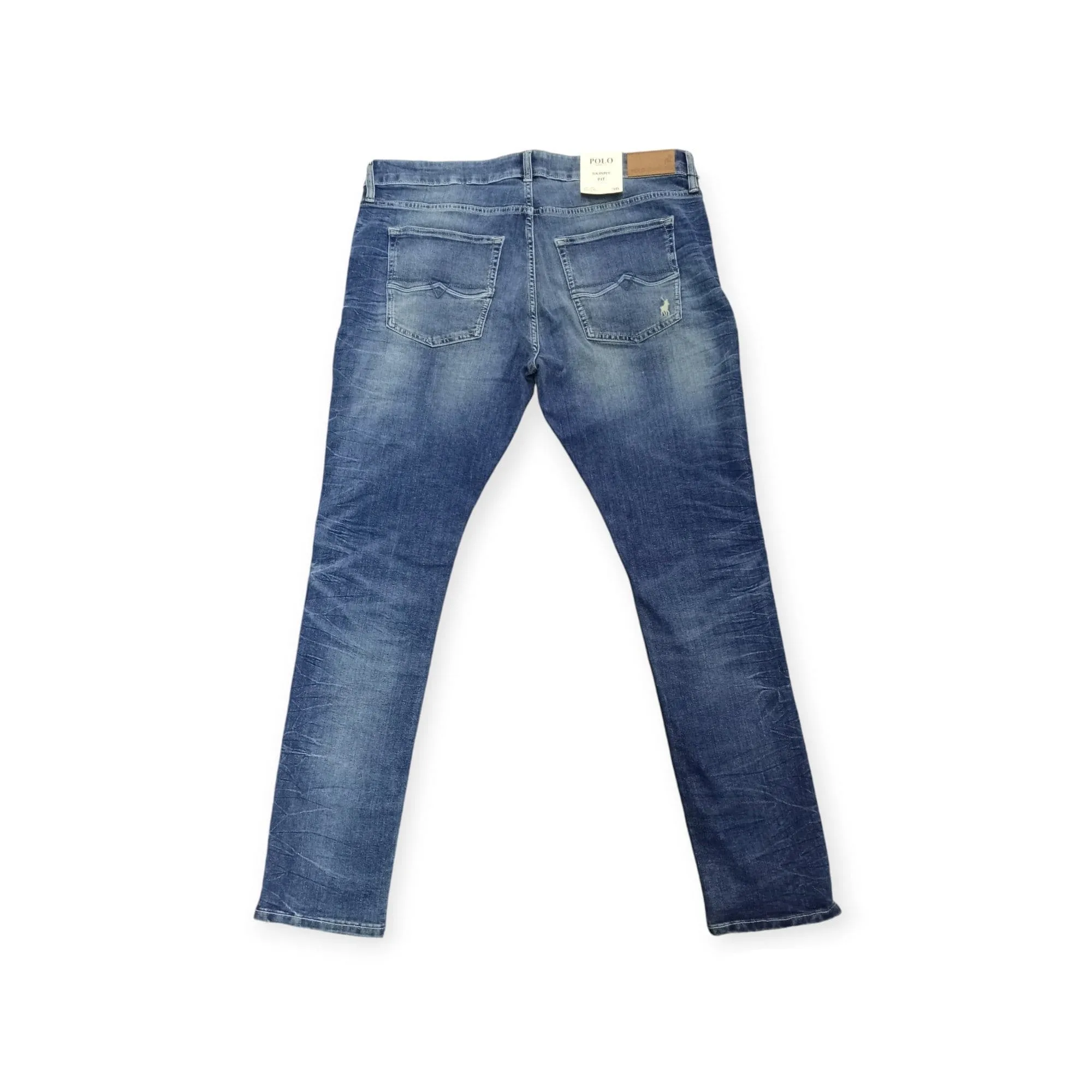 Polo Men's Pjc Skinny Leg Denim Light Wash