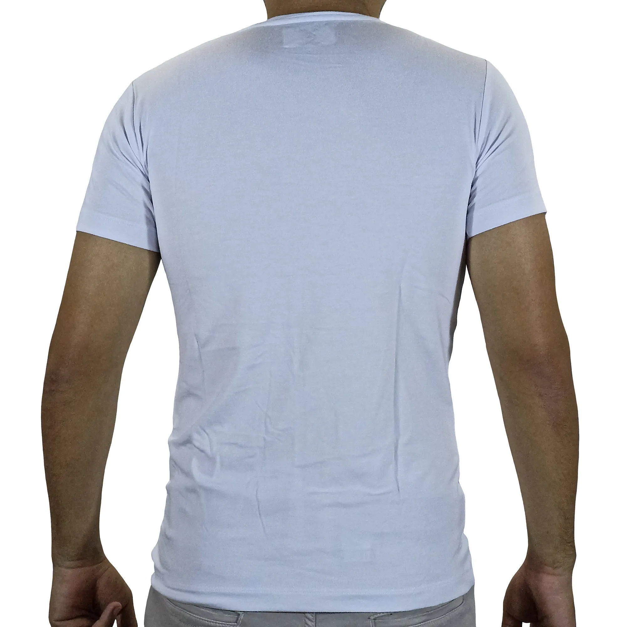 Polo Moda Lycrado Para Hombre - Blanco