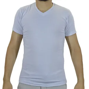 Polo Moda Lycrado Para Hombre - Blanco