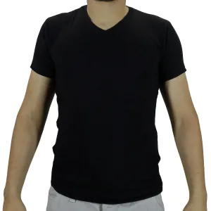 Polo Moda Lycrado Para Hombre - Negro