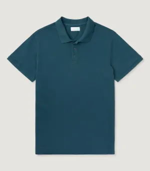 Polo Piqué Petrol Blue
