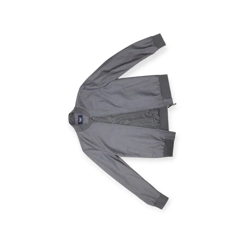 Polo Slim Fit Bomber Jacket Grey