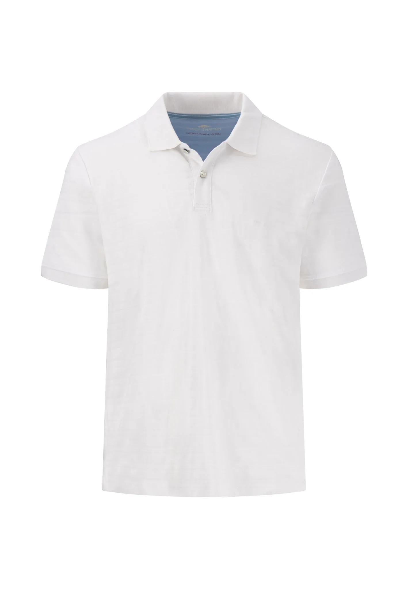 Poloshirt in Unifarben aus Baumwolle