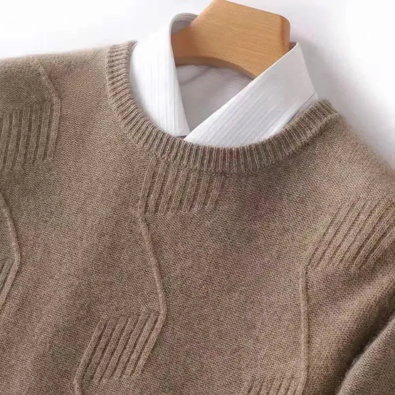 Prescott Tailors Oxford Knit Sweater
