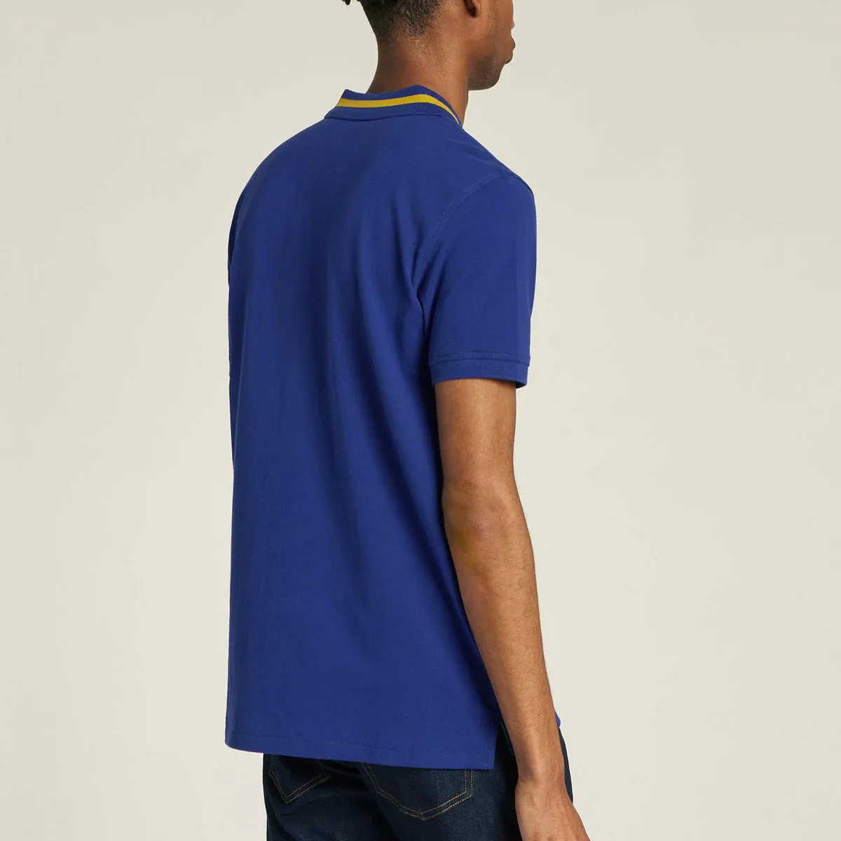 PS Paul Smith - Slim Fit 'Happy' Polo Shirt in Blue