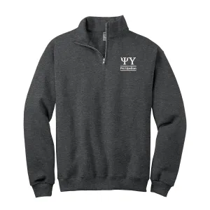 Psi Upsilon Quarter Zip Pullover Sweatshirt