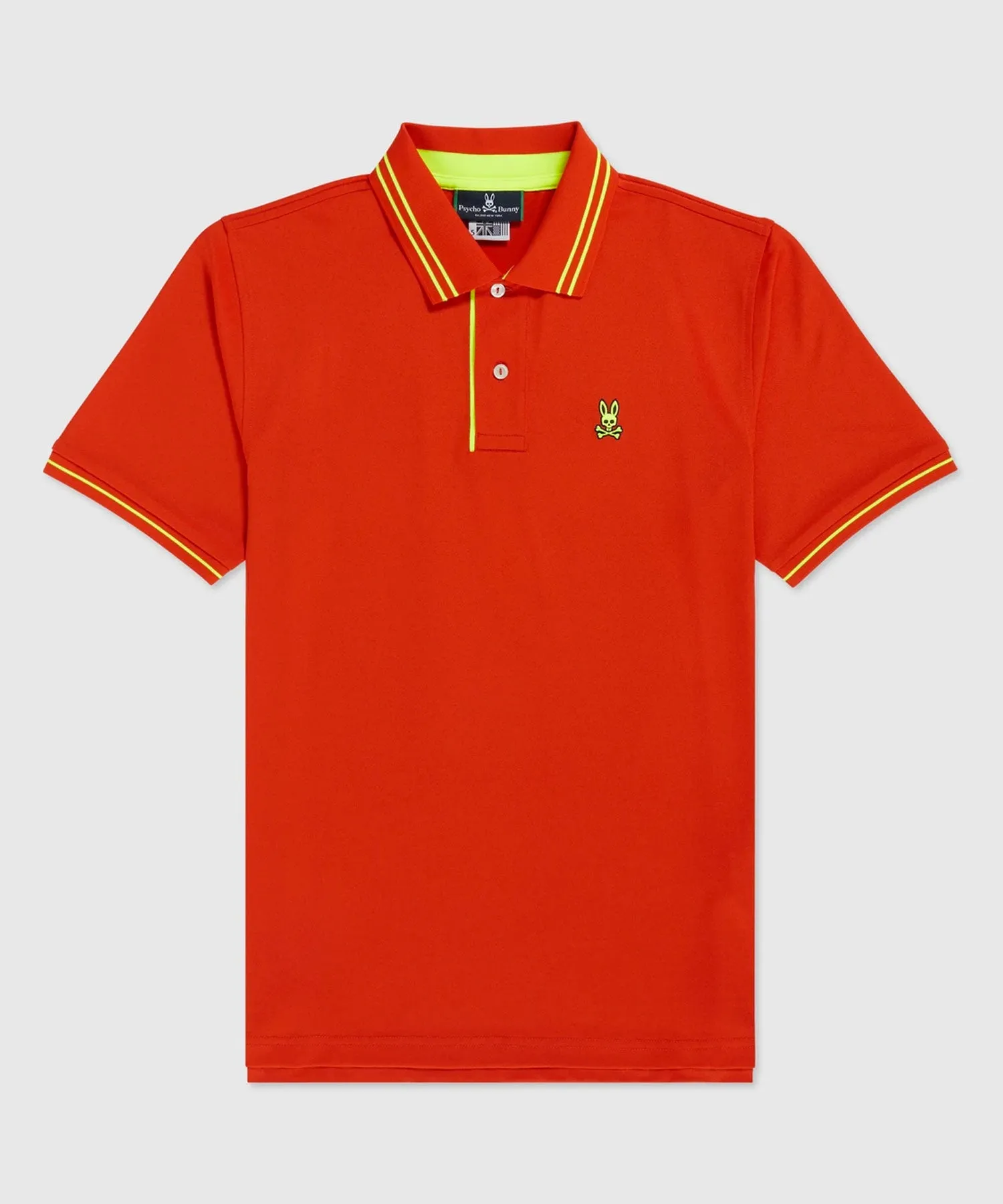 Psycho Bunny Seaton Sport Polo - Bonfire