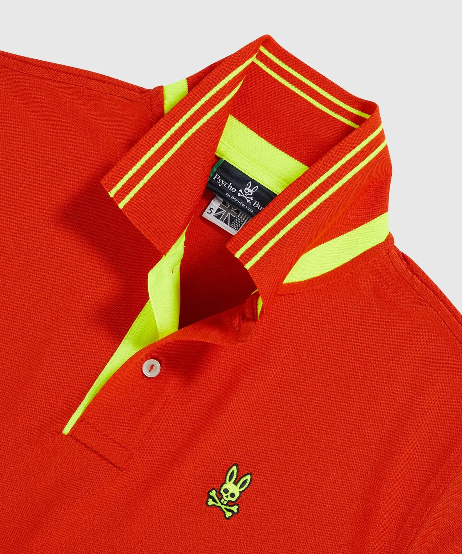 Psycho Bunny Seaton Sport Polo - Bonfire