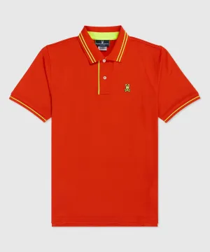 Psycho Bunny Seaton Sport Polo - Bonfire