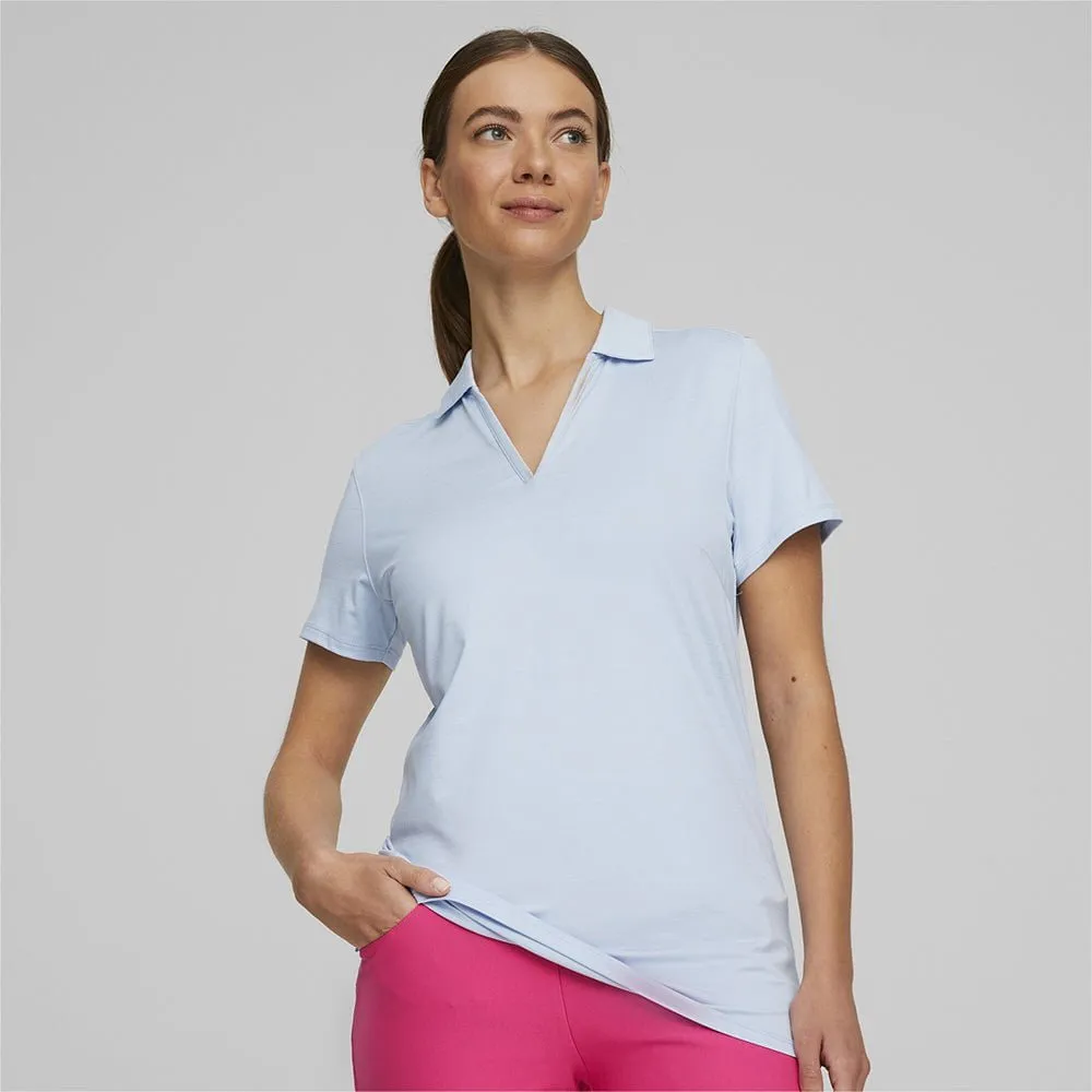 Puma Womens CLOUDSPUN Coast Polo - Lucite Heather
