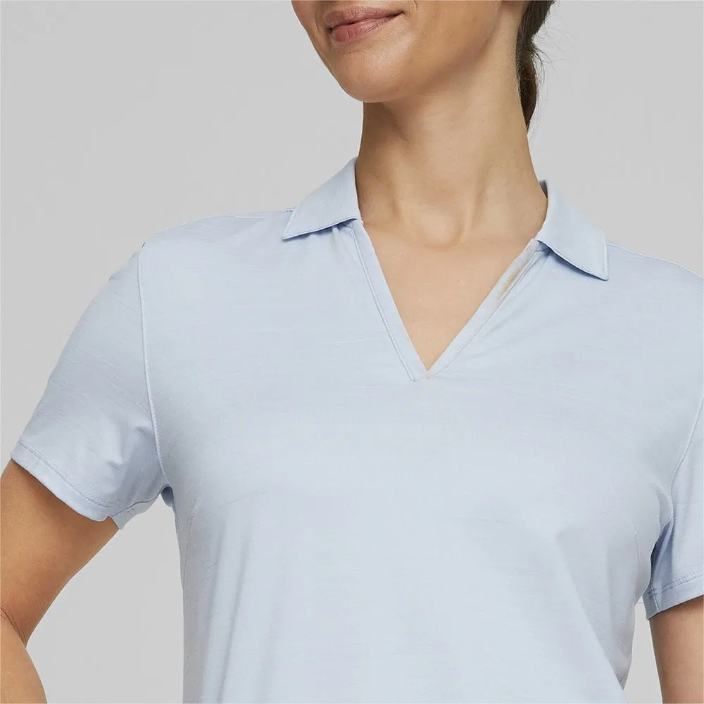 Puma Womens CLOUDSPUN Coast Polo - Lucite Heather